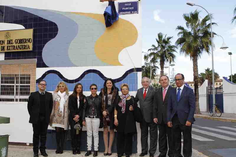 El pintor Francisco Hernández ya tiene una calle en Melilla, su ciudad natal