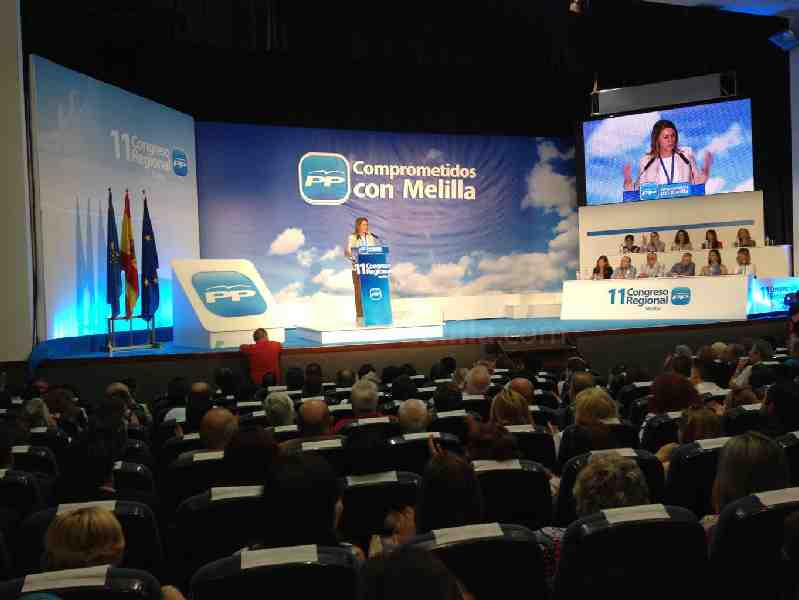 Imbroda, reelegido presidente del PP de Melilla con el 98,31 % de los votos