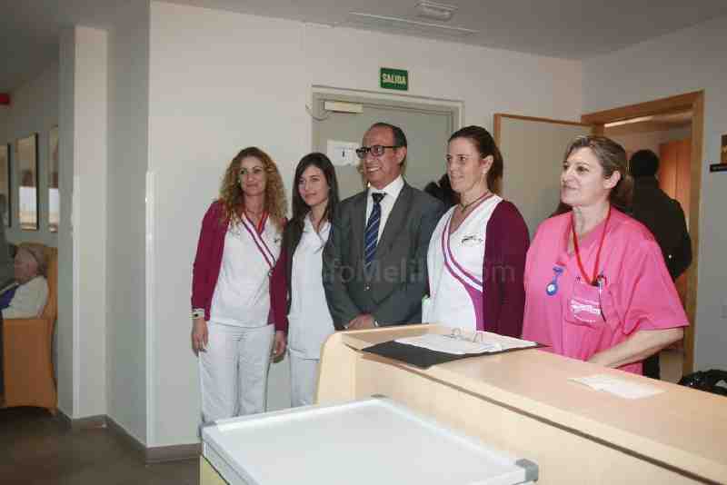 El Barkani y Quesada visitan la Residencia de Mayores y se comprometen a solventar los problemas que pueda tener