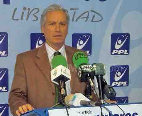 Julio Liarte, portavoz de PPL