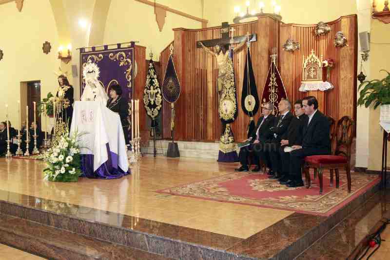 Un emotivo pregón proclamado por Antonio García Castillo da el toque de salida a la Semana Santa de Melilla 2012