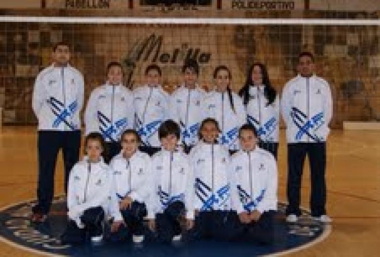 Voleibol (Campeonato España Selecciones Autonómicas): Melilla ampliamente representada