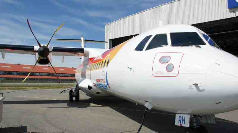 Air Nostrum recibe el nuevo avión que destinará a operar con Melilla