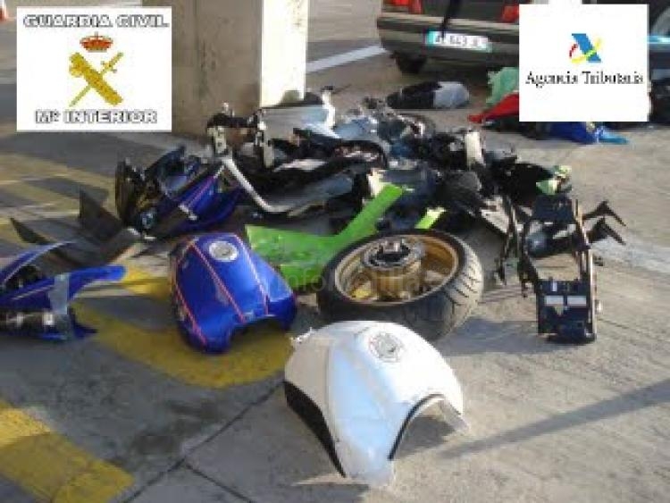 La Guardia Civil recupera en Melilla 4 vehículos sustraídos hace unos días en Francia