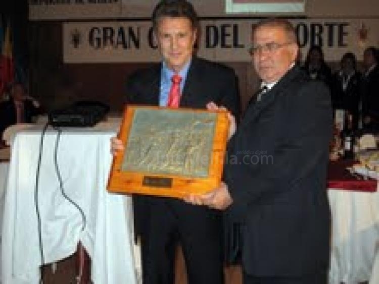 El galardonado en este XVIII edición, Enrique Díaz Otero