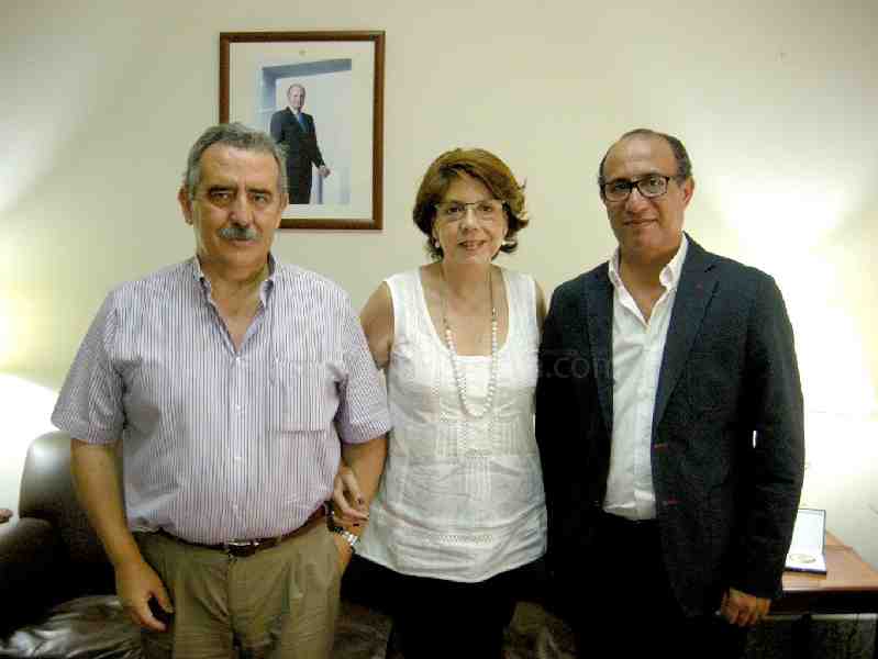 El presidente de la Casa de Melilla expone a El Barkani los proyectos de la entidad