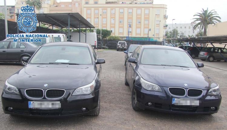 Detenidos cinco miembros de una banda que cometía robos en establecimientos de la Costa del Sol y de Melilla