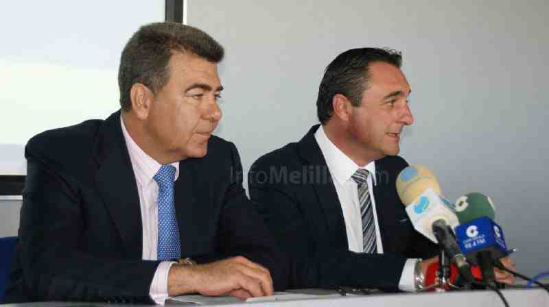 Mateo y Bertomeu en rueda de prensa