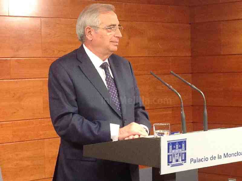 Juan José Imbroda, presidente de Melilla
