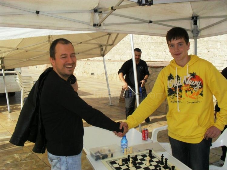 Colovic con Andrés García