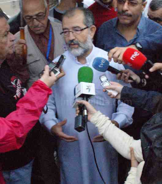 Driss Mohamed, presidente de la CIM