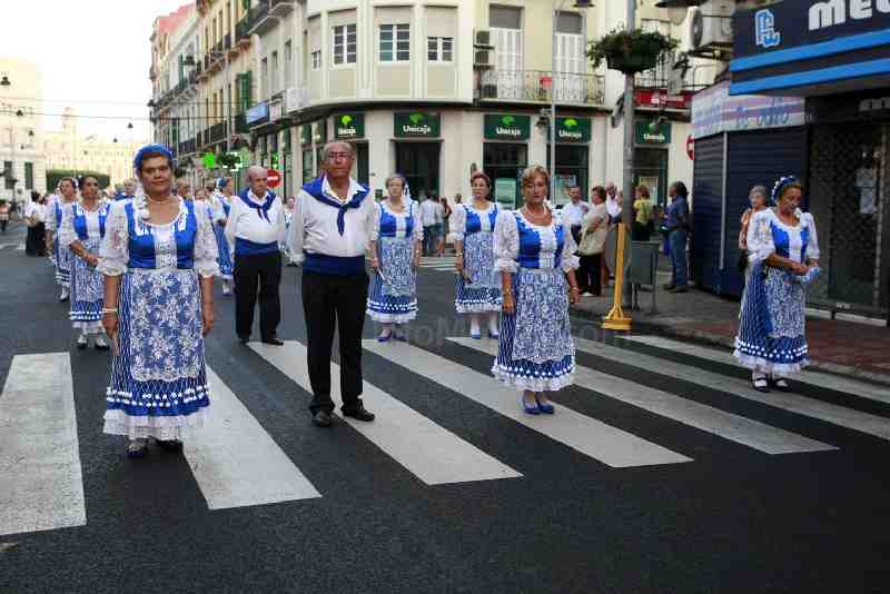 La Patrona de Melilla procesionó por las calles de su ciudad