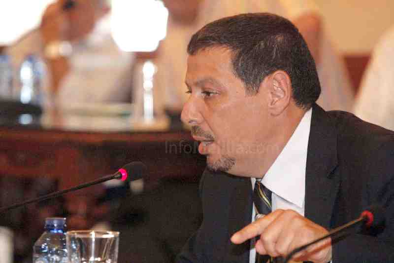 Mustafa Aberchán, portavoz de CPM