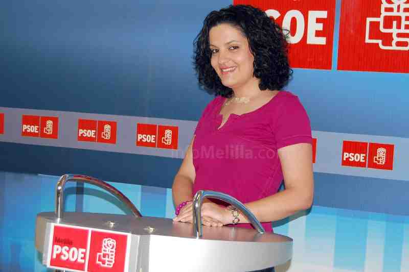 Nora Hammad, secretaria de Políticas Sociales del PSOE de Melilla