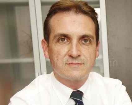 El secretario general del PSOE local, Gregorio Escobar