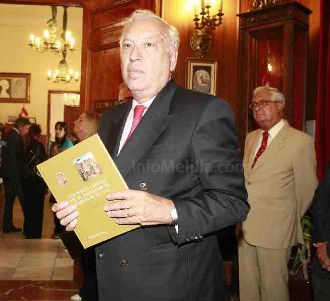 García-Margallo asegura que el reconocimiento que le hace Melilla con el título de Hijo Adoptivo es el más importante de su carrera