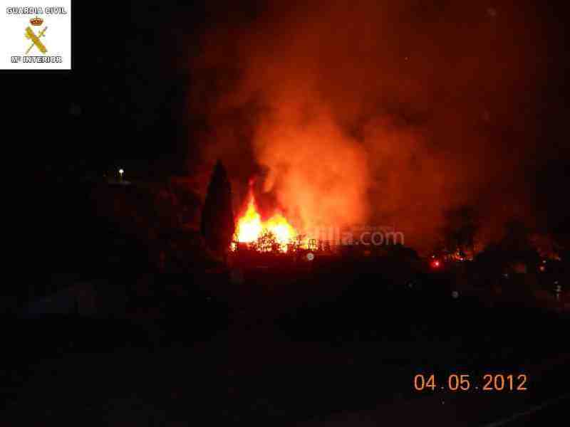 El poblado de chabolas de inmigrantes sufre el sexto incendio en lo que va de año