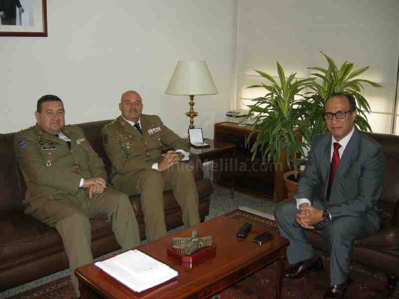 La reunión se debe al cambio de mando en la ULOG 24