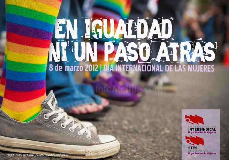 Cartel de SATE por el Día Internacional de la Mujer