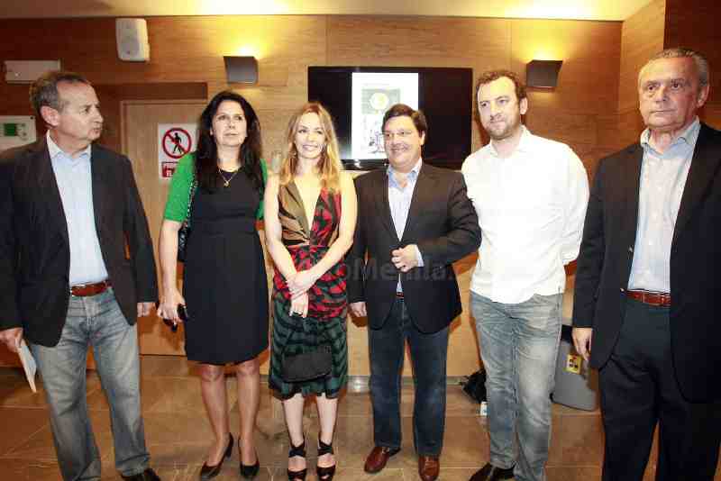 La actriz María Adánez, ganadora del primer premio del VI Certamen de Cortometrajes ‘Manuel Carmona Mir'