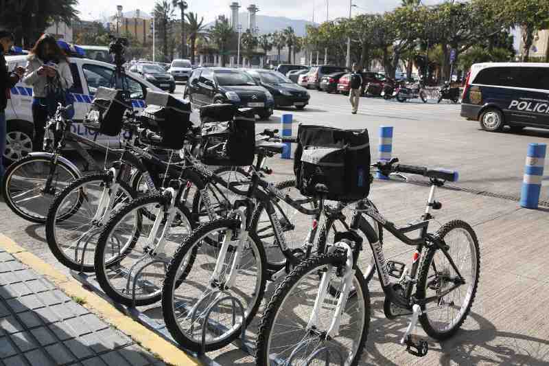 Las bicicletas servirán para cubrir la vigilancia de determinados eventos