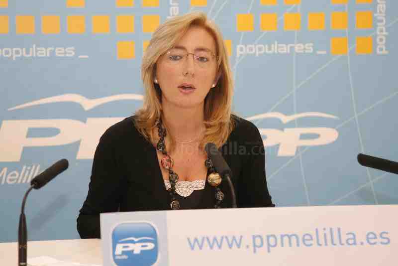 María del Carmen Dueñas, secretaria regional del PP de Melilla