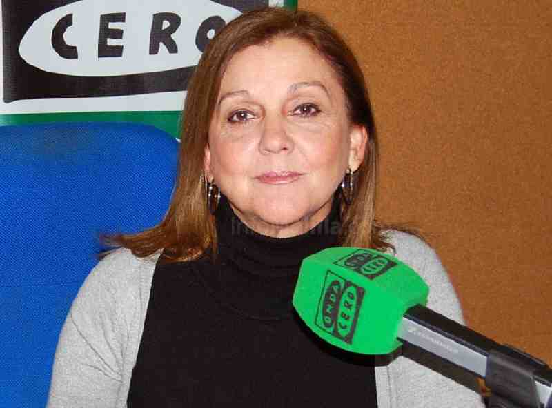 Celia Sarompas, durante la entrevista en Onda Cero