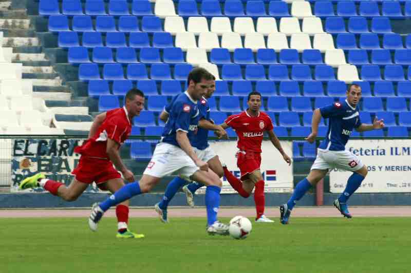 El Melilla vence al Casino 3-1 en su último partido de pretemporada y antes de la visita del Real Betis B