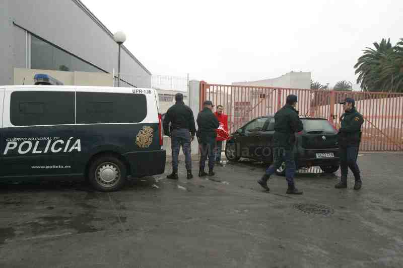 La ausencia de incidentes graves marca la jornada de huelga en Melilla