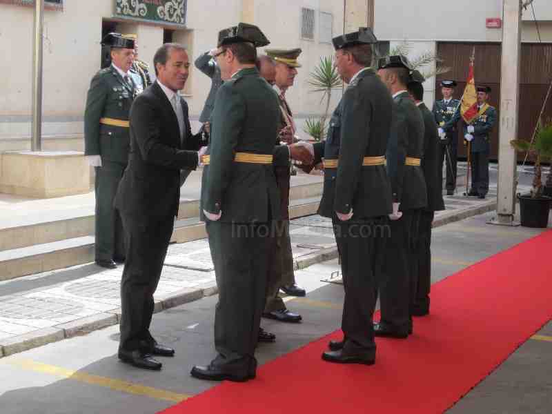 La Guardia Civil celebra el día de su patrona reconociendo el esfuerzo de sus miembros en la lucha contra la inmigración y en defensa de la frontera
