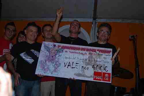 ‘Violent Silent’, ganador del II Certamen de Pop-Rock 'Turri’ organizado por el PSOE