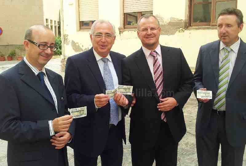 Melilla será la imagen de veinte millones de cupones de la ONCE