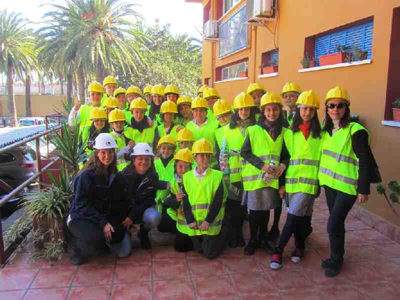 Más de 150 alumnos visitan la central de Endesa en el primer trimestre del presente año