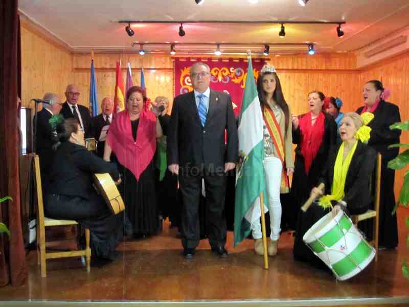Los socios de la Casa de Melilla en Málaga celebran por todo lo alto el Día de Andalucía