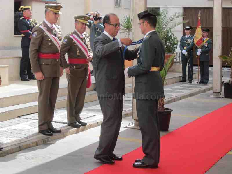La Guardia Civil celebra el día de su patrona reconociendo el esfuerzo de sus miembros en la lucha contra la inmigración y en defensa de la frontera