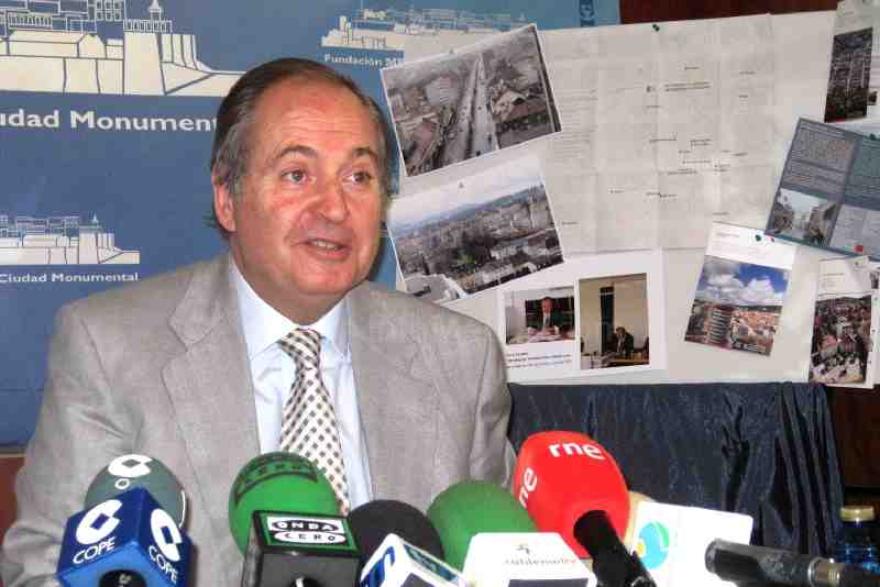 José Vallés, presidente de la Fundación Melilla Monumental