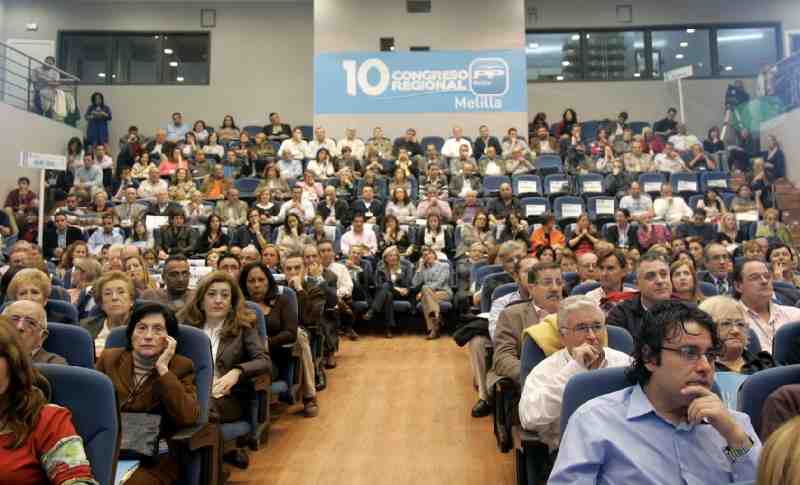 Imagen del último Congreso Regional del PP celebrado en noviembre de 2008