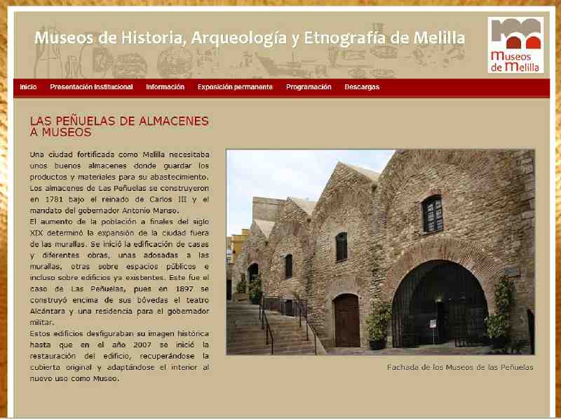 Detalle de la nueva web