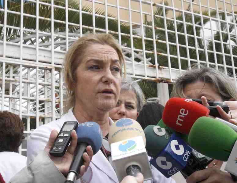 Inmaculada España, enfermera del Cabrerizas