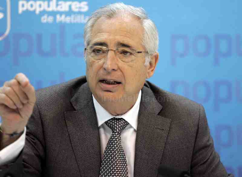 Juan José Imbroda, presidente de Melilla