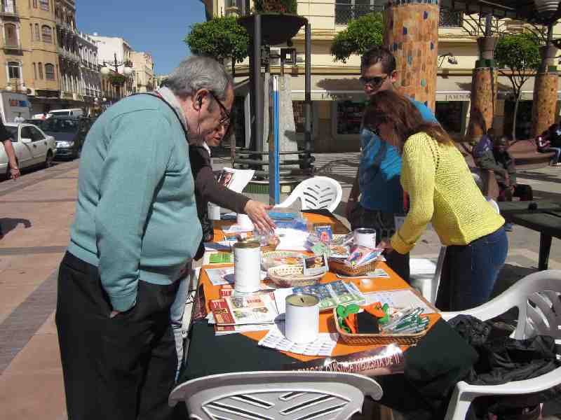 La Asociación ha intentado recaudar la solidaridad de los melillenses