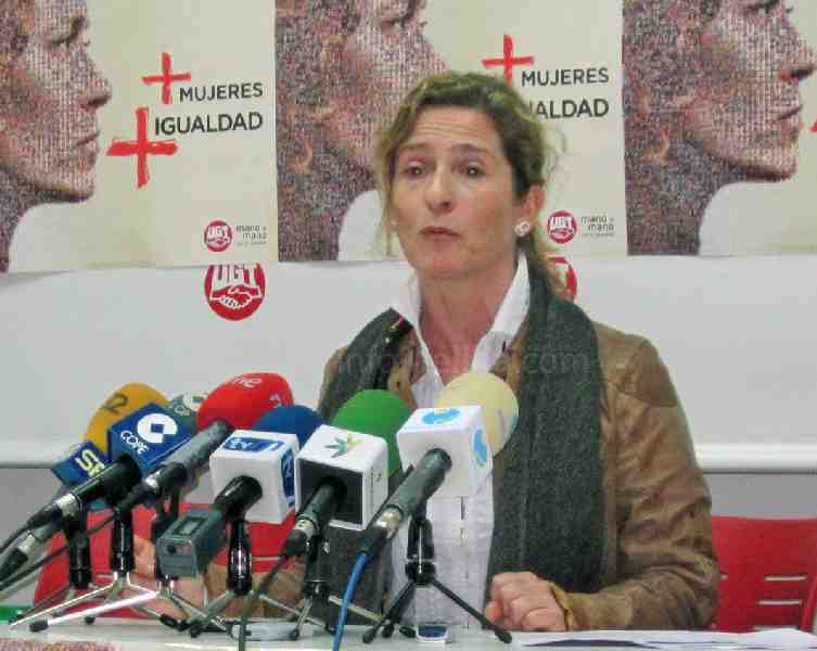 Concha López Carrillo, secretaria de Organización e Igualdad de UGT Melilla