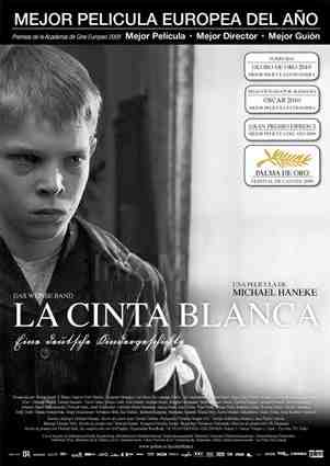 cartel de 'La cinta blanca'