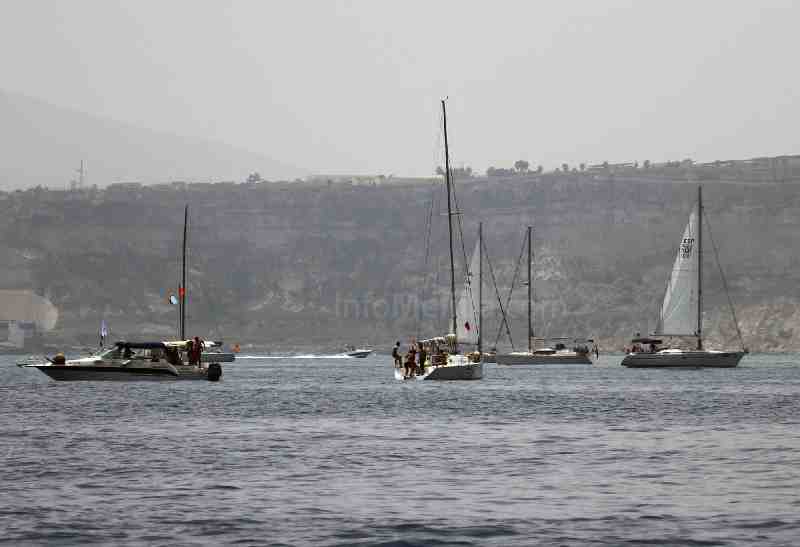 Jornada en blanco en la Regata "Ciudad de Melilla"