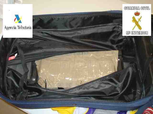 Cuatro detenidos y más de 40 kilos de droga incautados en las últimas actuaciones contra el tráfico de droga de la Guardia Civil