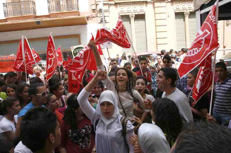 El 60 por ciento de los alumnos de Educación de Melilla secundan la huelga convocada para hoy martes