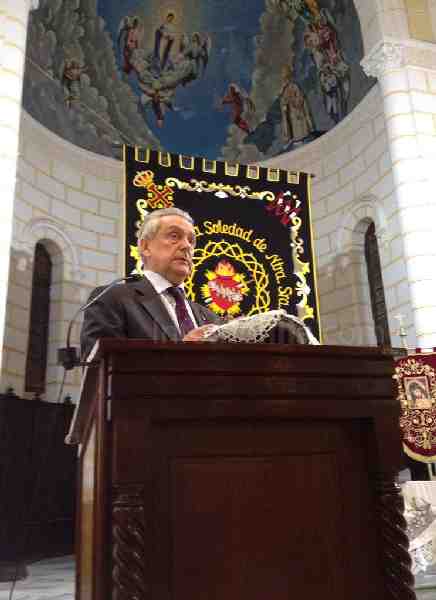 Calderón: "La grandeza de la Semana Santa de Melilla es la multiculturalidad y el respeto que recibe del resto de confesiones religiosas"
