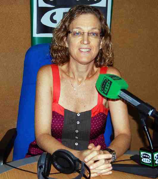 Gloria Rojas durante su entrevista en Onda Cero