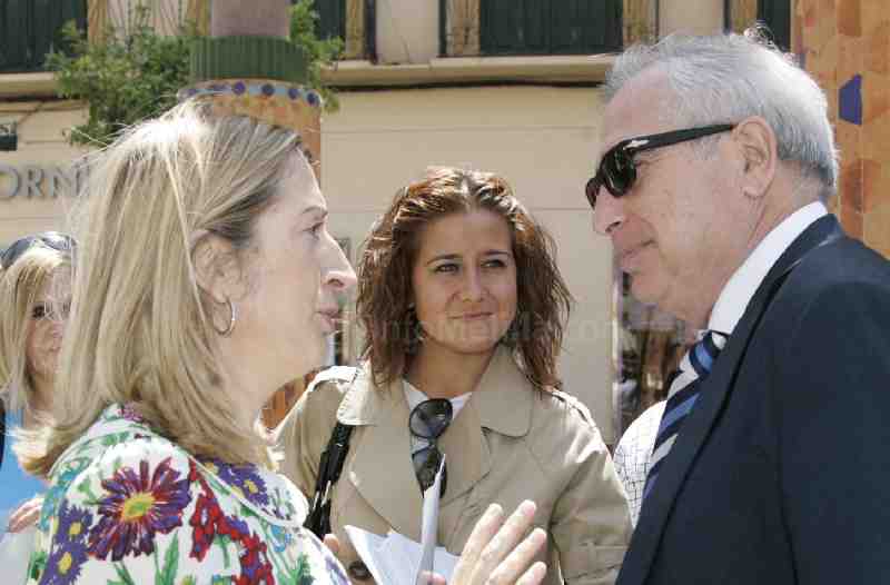 Ana Pastor junto a Juan José Imbroda durante una de sus visitas a Melilla