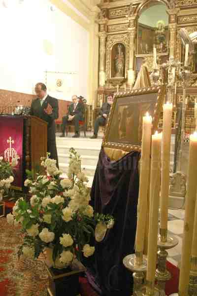 Presentado el cartel anunciador de Semana Santa del 'Nazareno', cofradía pionera